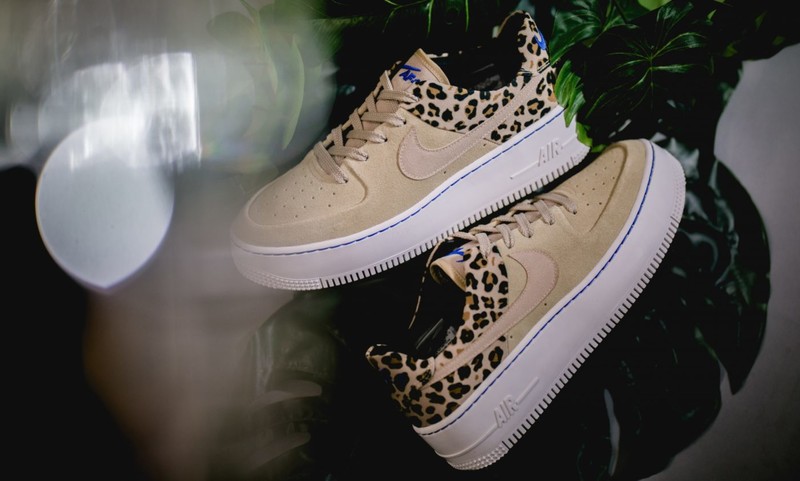 Air force shop 1 sage leopard